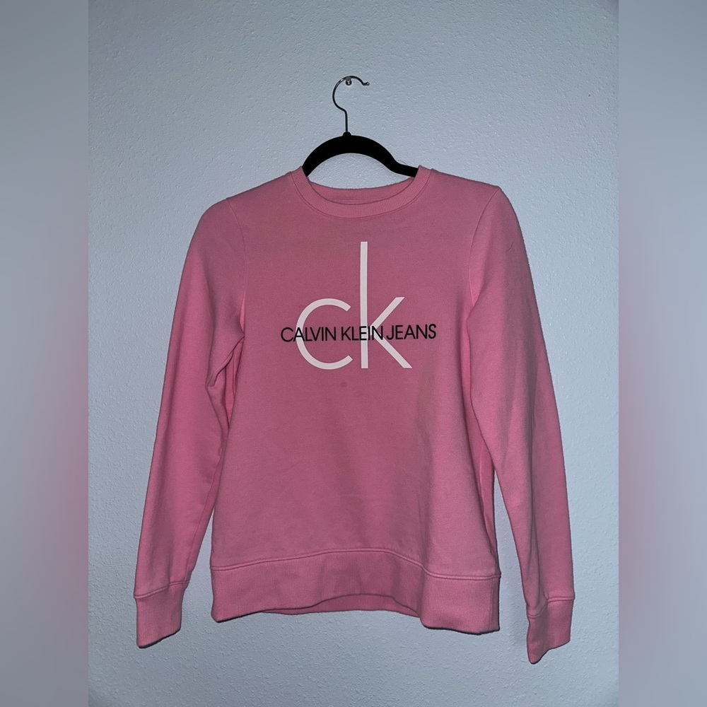 Calvin Klein Pink Swearshirt
